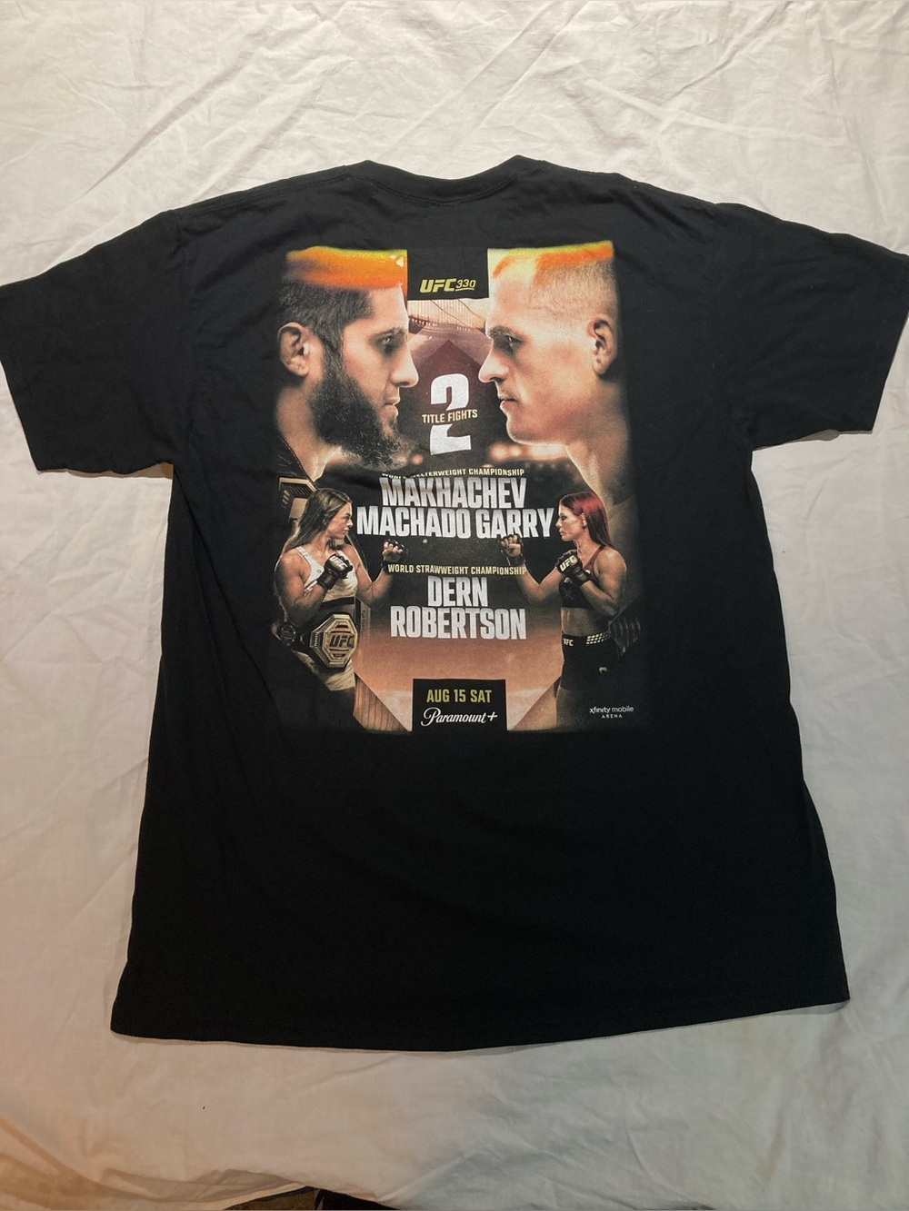 UFC 330 T-shirt, Men’s size large